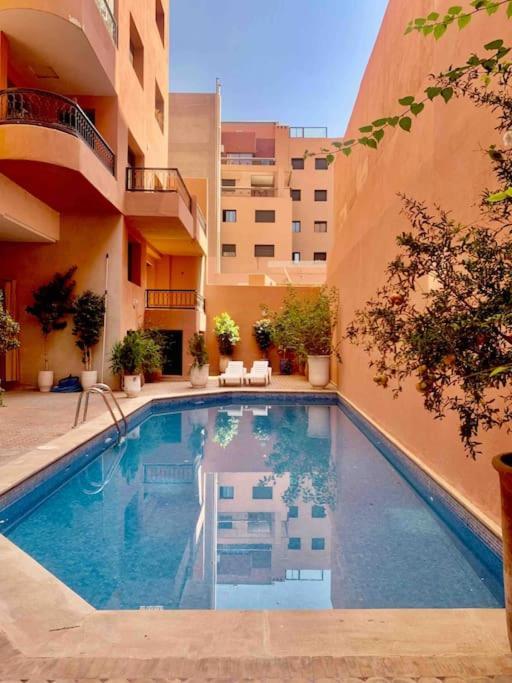 Cosy Appartement Au Coeur De Gueliz Marrakesh Buitenkant foto