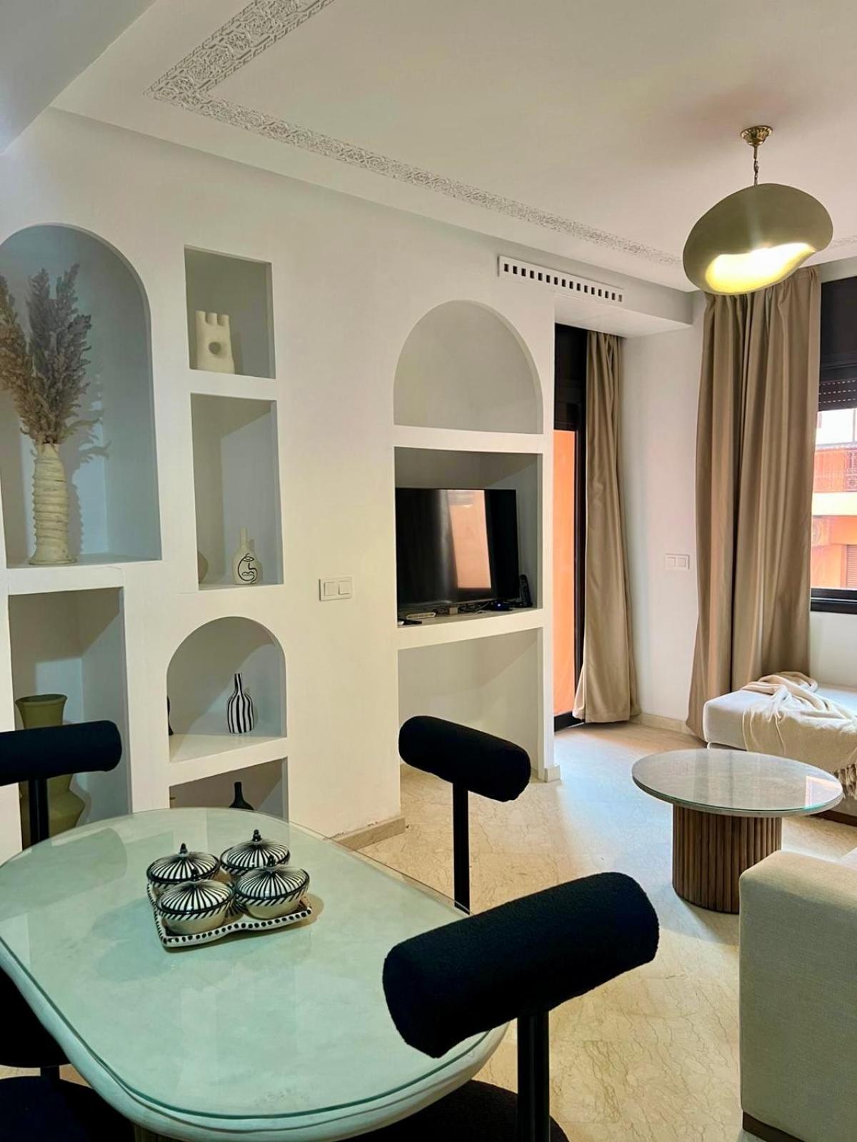 Cosy Appartement Au Coeur De Gueliz Marrakesh Buitenkant foto