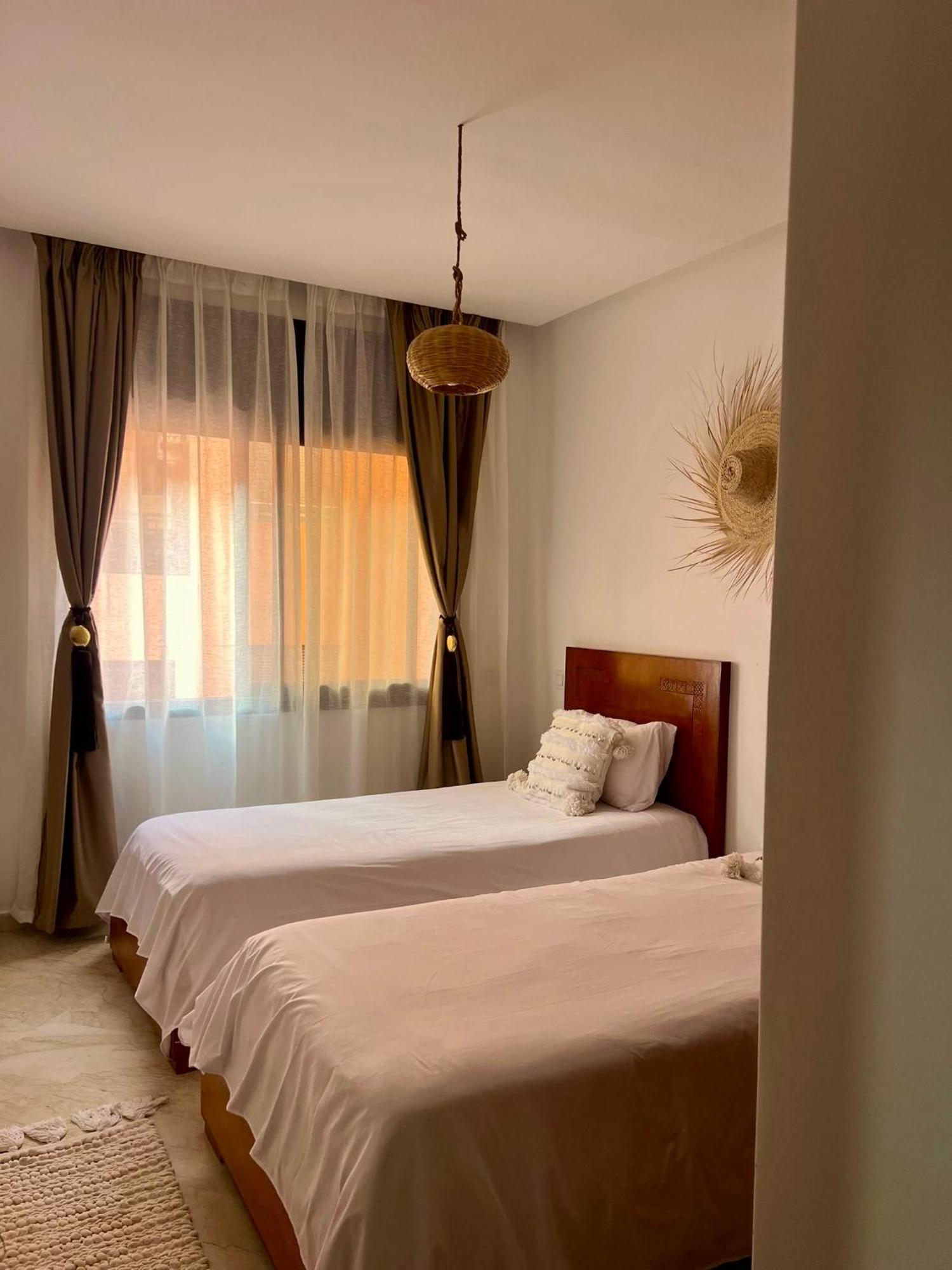 Cosy Appartement Au Coeur De Gueliz Marrakesh Buitenkant foto