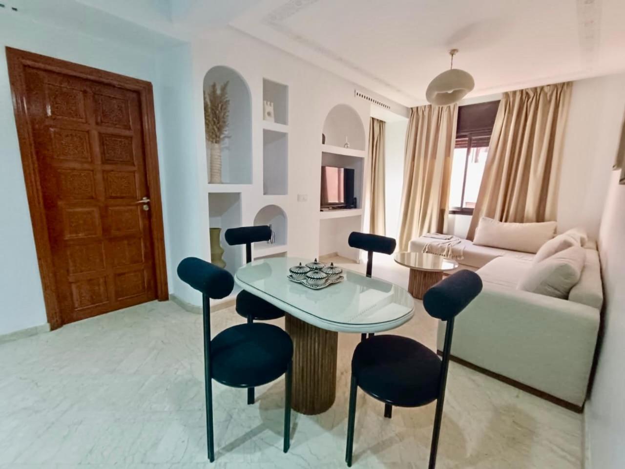 Cosy Appartement Au Coeur De Gueliz Marrakesh Buitenkant foto
